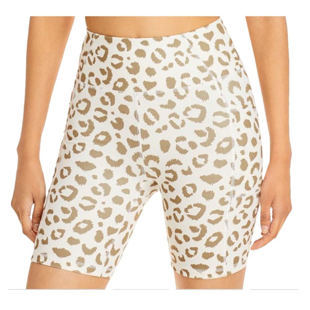 Gottex Leopard Biker Shorts Small, Like New